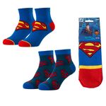 Product DC Superman Short 2Pack Socks thumbnail image