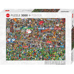 Product Παζλ 29205 St Mishmash Football History 3000 Κομμάτια thumbnail image