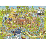Product Puzzle 29870 St Funky Zoo Australian Habitat 1000 Pieces thumbnail image