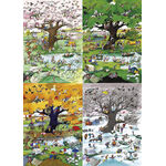 Product Παζλ 29873 St Cartoon Classics 4 Seasons 2000 Κομμάτια thumbnail image