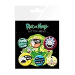 Product Rick and Morty Badge Pack thumbnail image