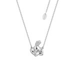 Product Disney Couture White Gold-Plated Hercules Muscle Necklace thumbnail image
