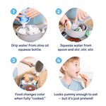 Product Melissa & Doug Pretend Play: Non-Wood Simmer & Stir Stove-Top Play Set (Color Reveal Water Wow!) (6074892) thumbnail image