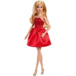 Product Mattel Barbie: Fashion Dolls - Red Dress Mattel 80 Year Anniversary (JGD25) thumbnail image