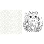 Product Cute Kawaii Coloring Kit: Coloring Book thumbnail image