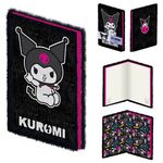 Product Σημειωματάριο Sanrio Kuromi Plush Notebook thumbnail image