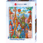 Product Παζλ 30064 St Charming Village Blue Gate 500 Κομμάτια thumbnail image