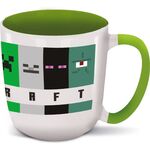 Product Minecraft Squared Pattern Young AdultCeramic Elite Mug In Gift Box thumbnail image