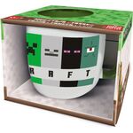 Product Minecraft Squared Pattern Young AdultCeramic Elite Mug In Gift Box thumbnail image