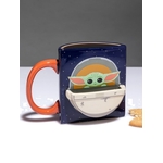 Product Star Wars Mandalorian The Child Drink Time Figurak Mug With Coockie Holder thumbnail image