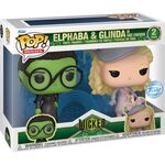 Product Funko Pop! 2-Pack Movies: Wicked - Elphaba and Glinda in Shiz Uniform (Special Edition) thumbnail image