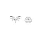 Product Σκουλαρίκια Disney Couture Nightmare Before Christmas Halloween Bat & Pumpkin Stud Earrings thumbnail image