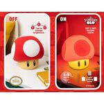 Product Φωτιστικό Super Mario  Mushroom SquishyGlo thumbnail image