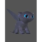 Product How to Train Your Dragon 3 Plush Figure Light Fury Glow In The Dark 32 cm thumbnail image