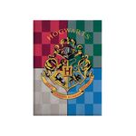 Product Harry Potter Polar Fleece Blanket Hogwarts Houses thumbnail image