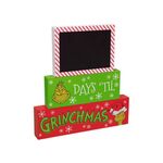 Product The Grinch ..Days Till Christmas Mantel Plaque thumbnail image