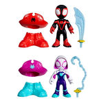 Product Hasbro Disney Jr. Marvel: Spidey And His Amazing Friends Waterwebs - Pirate Ghost-Spider & Pirate Spin Figures & Vehicles (G1462) thumbnail image
