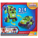 Product Μινι Φιγούρα Hasbro Marvel Iron Man And His Awesome Friends: Iron Hulk - 2 in 1 Mech Suit Figure & Vehicle (G1475) thumbnail image