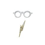Product Harry Potter Glasses and Lightning Pin Badge thumbnail image