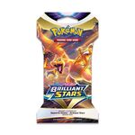 Product Pokemon TCG Sword & Shield 9 Brilliant Stars Sleeved Booster thumbnail image
