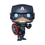 Product Funko Pop! Marvel Avengers Game Captain America (Stark Tech Suit)  thumbnail image