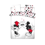 Product Disney Mickey Kiss Cover Bed Double Cotton thumbnail image