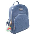 Product Disney Stitch and Angel Corduroy Blue Backpack thumbnail image