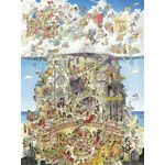 Product Puzzle 29118 Tr Prades Heaven and Hell 1500 Pieces thumbnail image