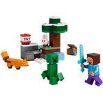 Product LEGO® Minecraft: Steve's Taiga Adventure (21583) thumbnail image