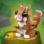 Product LEGO® Creator: Cute Animals: Playful Puppy Dog (31382) Along with an Easter Candle thumbnail image