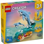 Product LEGO® Creator: Sea Animals: Beautiful Dolphins (31385) thumbnail image