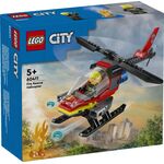 Product LEGO® City: Fire Rescue Helicopter Building Set (60411) thumbnail image