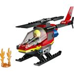 Product LEGO® City: Fire Rescue Helicopter Building Set (60411) thumbnail image