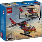 Product LEGO® City: Fire Rescue Helicopter Building Set (60411) thumbnail image