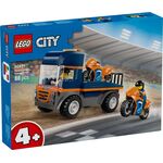 Product LEGO® City Motorcycle Transporter (60491) thumbnail image
