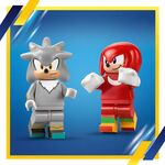 Product LEGO® Sonic the Hedgehog™: Silver’s Car vs. Knuckles’ Monster Truck (77118) thumbnail image