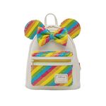 Product Loungefly Disney Sequin Rainbow Minnie Mini Backpack thumbnail image