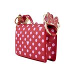 Product Loungefly Disney Minnie Pink Polka Dot Bow Crossbody Bag thumbnail image