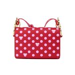 Product Loungefly Disney Minnie Pink Polka Dot Bow Crossbody Bag thumbnail image