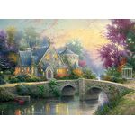 Product Puzzle 59468 Lamplight Manour/winter In Lamplight Manour 1000 Pieces thumbnail image