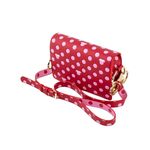 Product Loungefly Disney Minnie Pink Polka Dot Bow Crossbody Bag thumbnail image