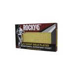Product Rocky Replica 45th Anniversary Bicentennial Superfight Ticket (gold plated) thumbnail image