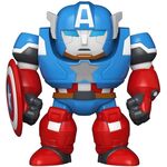 Product Funko Bitty Pop! Bitty Bots Marvel: What If…? - Captain America (Mech with Captain America) thumbnail image