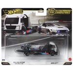 Product Mattel Hot Wheels Premium: Car Culture Team Transport - 2024 Ford Mustang RTR Spec 5-FD &amp; Aero Lift Vehicles (JHX92) thumbnail image