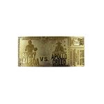 Product Rocky Replica 45th Anniversary Bicentennial Superfight Ticket (gold plated) thumbnail image