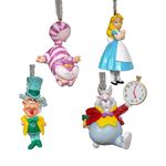 Product Disney Set of 4 Alice in Wonderland Resin Hanging Gift Set thumbnail image