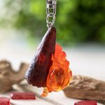 Product Studio Ghibli Howl's Moving Castle Calcifer Keychain thumbnail image