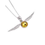 Product Harry Potter Golden Snitch Necklace With Crystals thumbnail image
