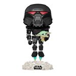 Product Funko Pop! Star Wars Mandalorian Dark Trooper With Child GITD(Special Edition) thumbnail image