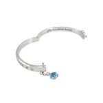 Product Disney Pinocchio White Gold-plated Wish Upon a Star Bangle thumbnail image